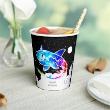 Deepsea Magical Sencillo Cumpleaños del Tiburón