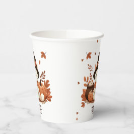 Vasos De Papel Deliberadamente gato agradecido