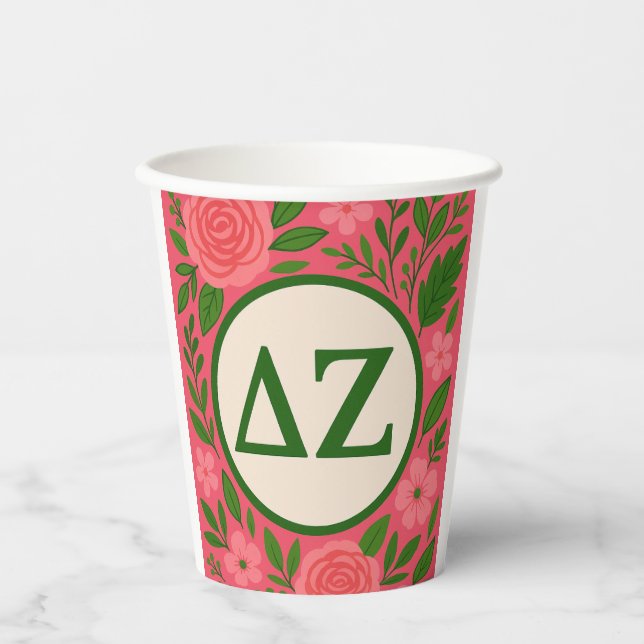 Vasos De Papel Delta Zeta (Anverso)