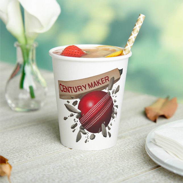 Vasos De Papel Deportes de cricket Centavo Maker (Subido por el creador)