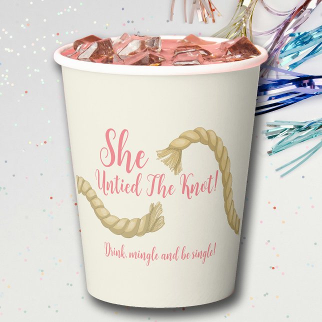 Vasos De Papel Desata Al Fiesta Del Divorcio De Knot (Subido por el creador)