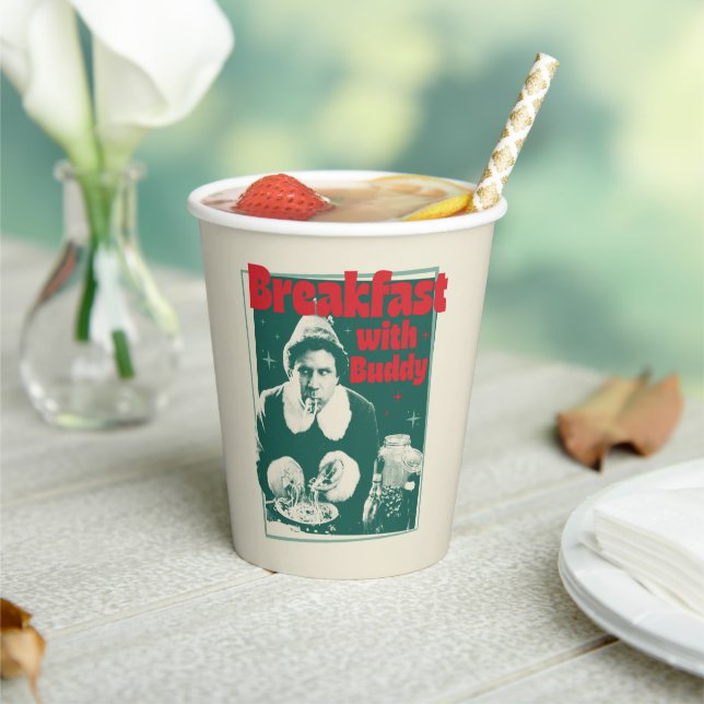 Vasos De Papel Desayuno con Buddy (in situ)