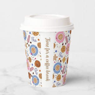 Vasos De Papel Descanso de café taza de papel