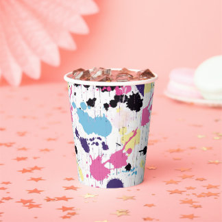 Vasos De Papel Desechado