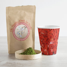 Vasos De Papel Deseos rojos