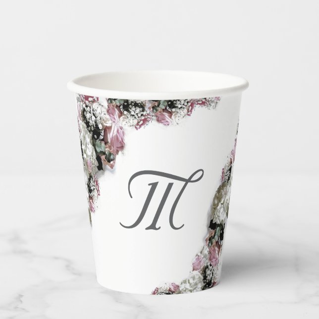 Vasos De Papel Despedida de soltera católica elegante (Anverso)