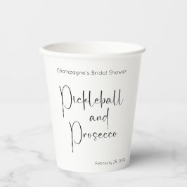 Vasos De Papel Despedida de Soltera con Escritura Moderna Pickleb