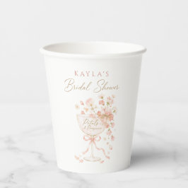 Vasos De Papel Despedida de soltera Petals & Prosecco