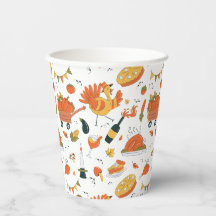 Día de Acción de Gracias Fiesta simple calabazas d