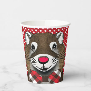 Vasos De Papel Día de la Marmota