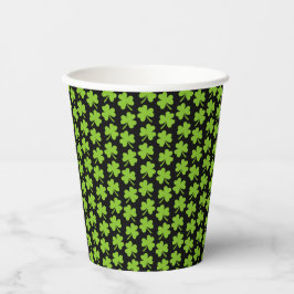 Vasos De Papel Día de los Shamrock ligeros