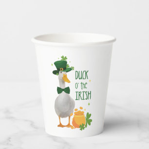Vasos De Papel Día de los Sta Patrones Irlandeses