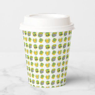 Vasos De Papel Día de San Patricio