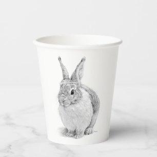 Vasos De Papel Día del Conejo