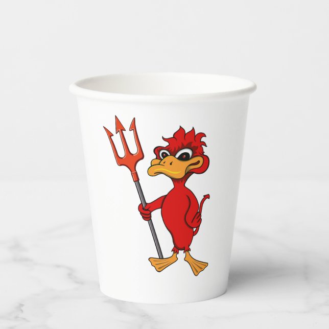 Vasos De Papel Diablillo (Anverso)