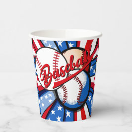Vasos De Papel Días de béisbol