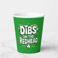 Dibs En La Pelirroja Divertido Día De San Patricio