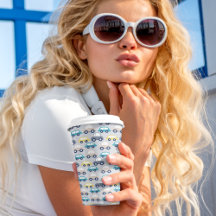 Dibujos animados de coches vintage multicolores