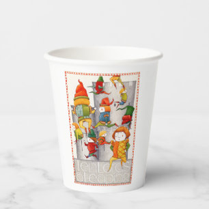Vasos De Papel DIEZ SEÑORES UN ARROJAMIENTO DE Papel