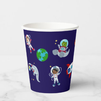 Vasos De Papel Dinos in Space