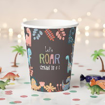 Dinos vamos a rugir cumpleaños de niños
