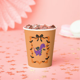 Vasos De Papel Dinosaur de Halloween