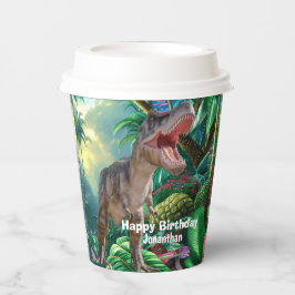 Vasos De Papel Dinosaurios T Rex Kids Jurassic World