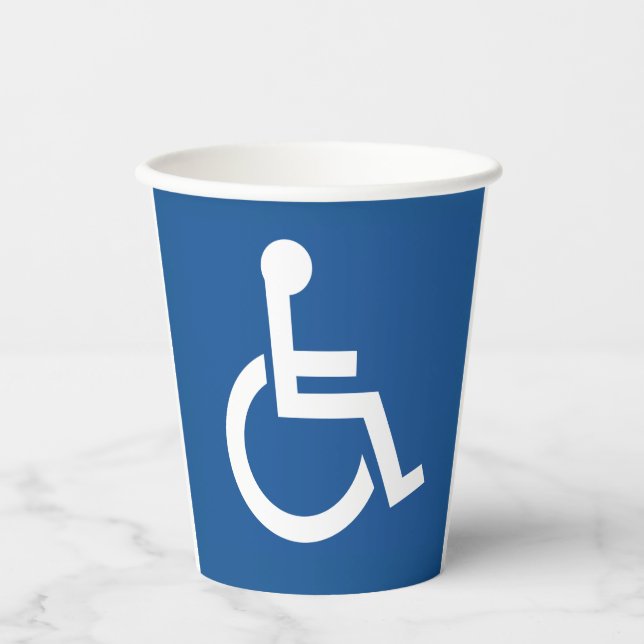 Vasos De Papel Discapacitado (Anverso)