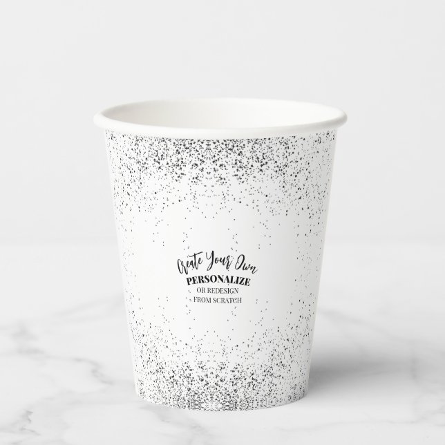 Vasos De Papel Diseñar su propio Personalizado (Anverso)