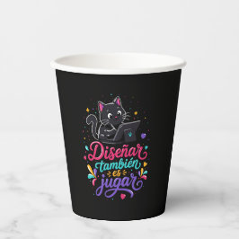 Vasos De Papel Diseñar también es jugar