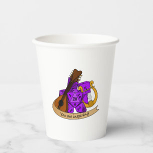 Vasos De Papel Diseño de Bard Dice