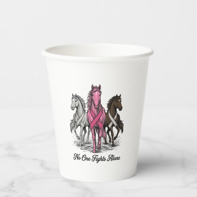 Vasos De Papel Diseño de camiseta vectorial de caballo de apoyo a (Anverso)