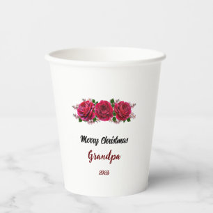 Vasos De Papel Diseño de regalo navideño navideño navideño