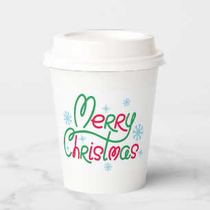 Vasos De Papel Diseño de regalo navideño navideño navideño