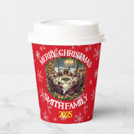 Vasos De Papel Diseño de sublimación de Png navideño