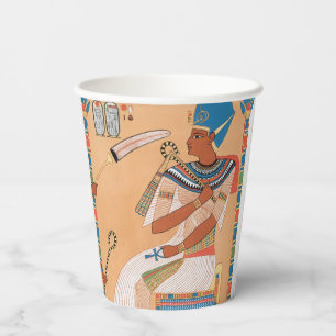 Vasos De Papel Diseño real egipcio