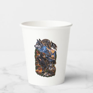 Vasos De Papel diseño rumano