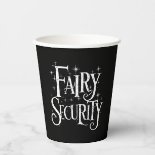 Vasos De Papel Disfraz divertido de seguridad de hada para Hallow