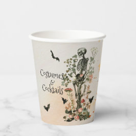 Vasos De Papel Disfraz y cóctel de la selva de Halloween