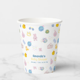 Vasos De Papel Diviértete Salpica Salpica Pato de Goma Baño Revel