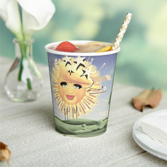 VASOS DE PAPEL ¡DOMINGO GOLF! (in situ)