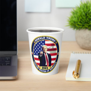 Vasos De Papel Donald Trump Estados Unidos de América