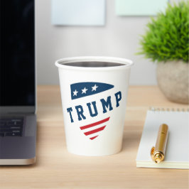 Vasos De Papel Donald Trump president make America great again