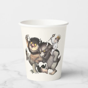 Vasos De Papel Donde las cosas salvajes son personajes