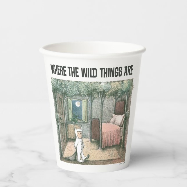 Vasos De Papel Donde los wild things are | Escena 3 (Anverso)