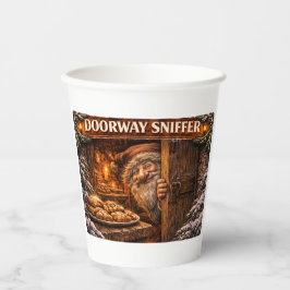 Vasos De Papel Doorway Sniffer Icelandic Yule Lad