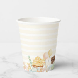 Vasos De Papel Dos Dulces Tazas de Papel para Fiesta de Cumpleaño