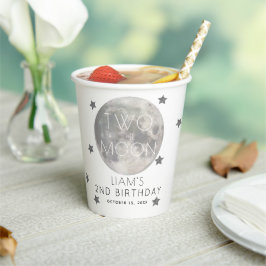 Vasos De Papel Dos el segundo cumpleaños de Silver de la Marina d