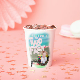 Vasos De Papel Dos Fiestas de Cumpleaños Rápido