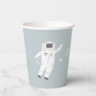 Vasos De Papel Dos Fiestas Espaciales Astronautas De La Luna